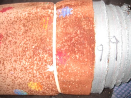 Moquette fabric train - bus, seat