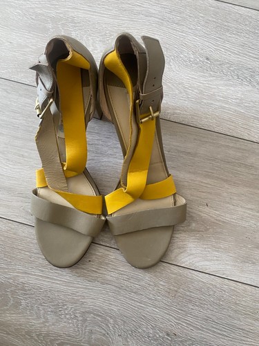Boden leather block - block, heel