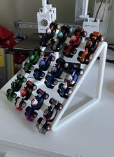 LEGO F1 Collectible Mini Car Stand – Holds 12 (White)