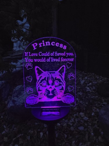 Personalised pet cat dog - cat,
