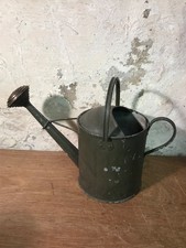 860a Upcycle Project Garden Vintage Galvanised Metal Watering Can Planter