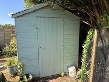 Wooden Apex Garden Shed 8x6 Ft