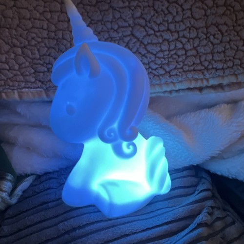 Colour changing unicorn - colour-changing,