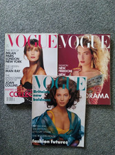 Vogue Magazines 1988 Feb, Sept, & Nov.