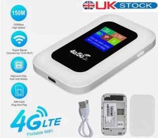 5G Unlocked LTE LCD Portable Mobile Broadband Wireless WiFi Router MiFi Hotspot