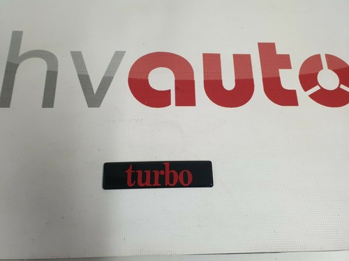 Original emblem turbo - hf,