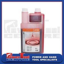 STIHL HP 2-Strokes Oil 0781319841 Bottle 1-Litre Metered Measuring Gauge 