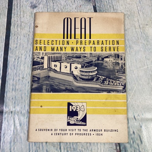 Vintage 1934 meat - vintage,