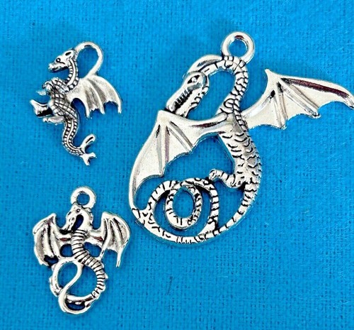 Tibetan alloy winged dragon - winged,