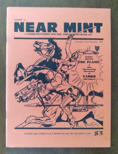Near mint fanzine rare - near,
