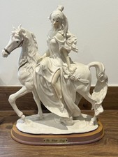 Lady Riding Horse – Vintage