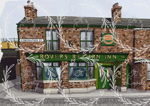 Coronation street rovers - street,