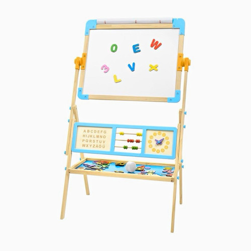 Lupilu childrens wooden easel - wooden,