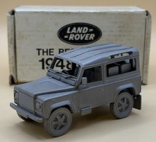 Very Rare Pewter 1:43 Land Rover Defender 90 SWB - 40 Anniversary 