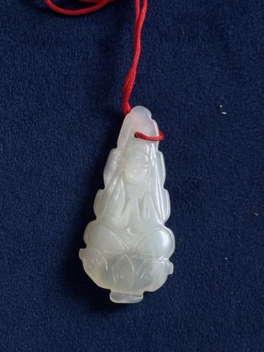 Vintage natural white jade - natural,