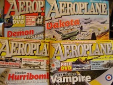 4 X AIRCRAFT AVIATION MAG