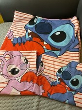 Disney Lilo and Stitch Double Bed Duvet Cover Set Reversible Bedding 2 Cases