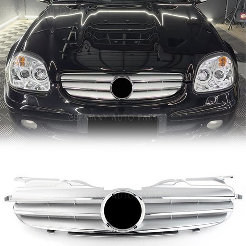 Silver pin front grill - silver,