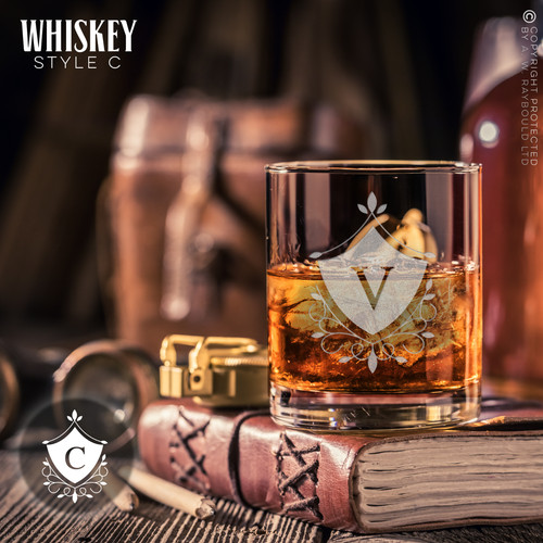 Personalised whiskey glass - whiskey,