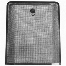 black fireguard freestanding fireside fire guard screen sparkguard cover safety