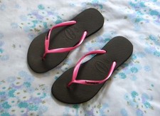 HAVAIANAS Pink on Black