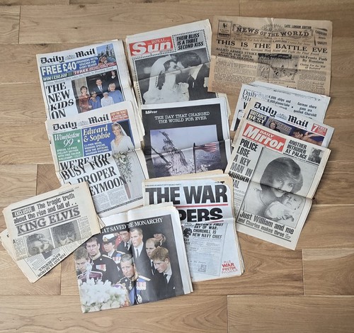 Vintage newspaper tabloid - vintage,