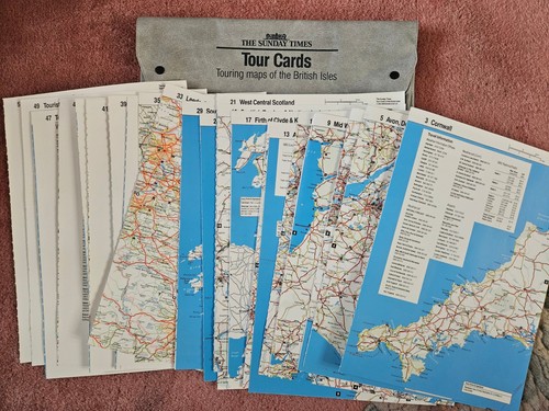Tour cards touring - cards,