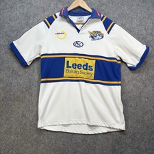 Leeds Rhinos 09/10 Away Shirt ISC Size Small Short Sleeve Cobbetts Tetley