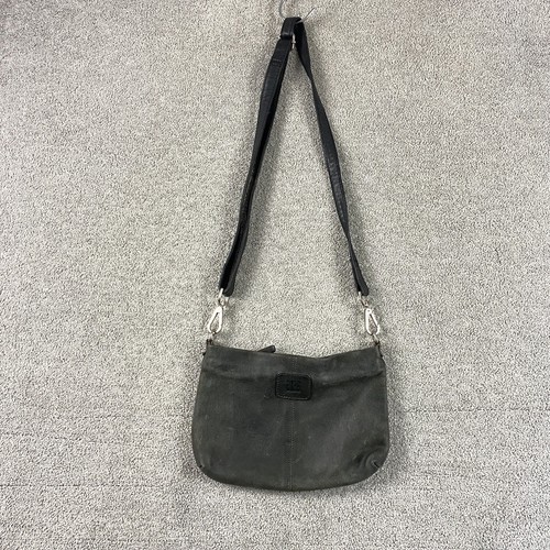 Biba black leather handbag - biba,
