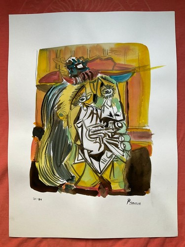 Picasso painting drawing - painting,