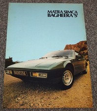 Matra simca bagheera - matra, 's'