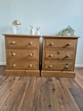 Pair solid reclaimed pine - pair, of