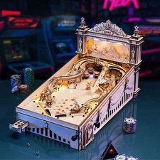 ROKR 3D Pinball Machine EG01 Wooden Puzzle DIY - Gift