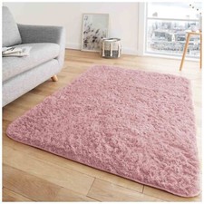 Hug Snug Fluffy Rug Anti Slip