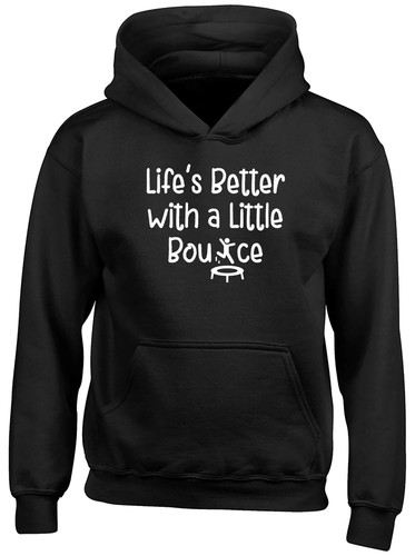 Funny trampoline kids hoodie - funny,