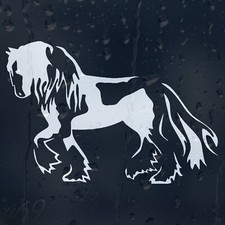 Heavy Horse Car Window Or