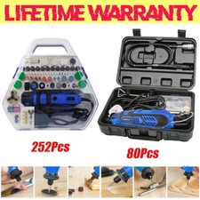 2023 Rotary Tool 80Pcs/252Pcs Dremel Mini Grinder Multi-purpose DIT Tool Kit