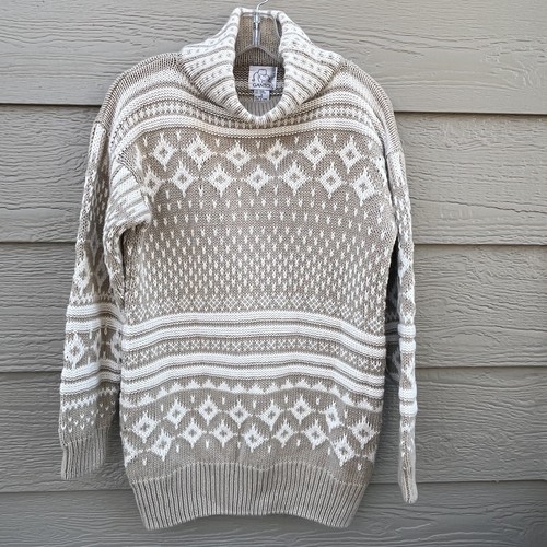 Gantos beige turtle mock - beige,