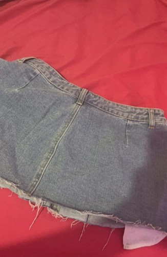Denim skirt - denim,