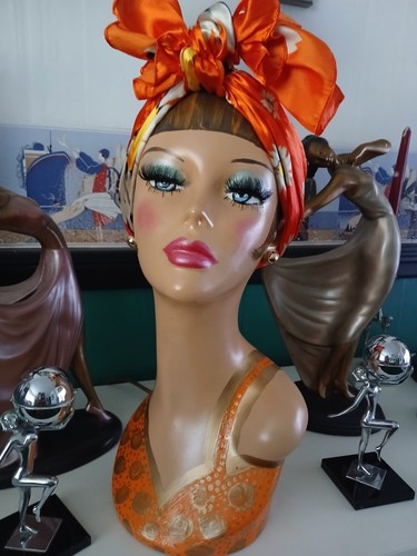 Vintage retro artdeco hand - vintage,