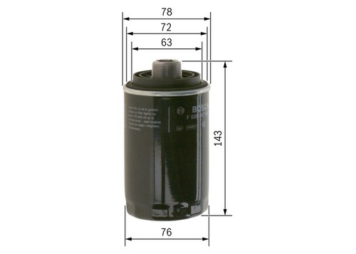 Engine oil filter fits audi - fits,