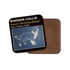 1 x Border Collie Coaster -