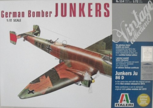 Italeri 114 junkers - 1/72, 86