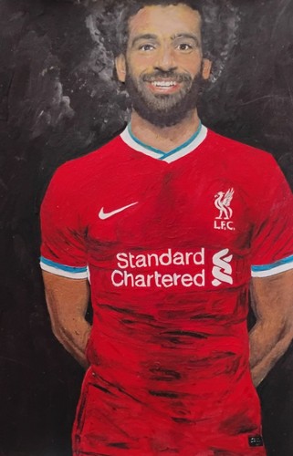 Salah footballer portrait - salah,