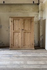 ANTIQUE Solid PINE Cabinet