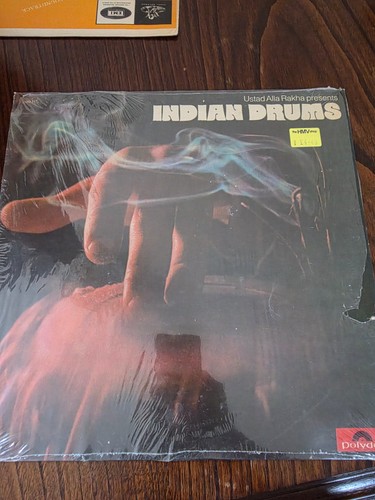 Indian drums vinyl records - indian,