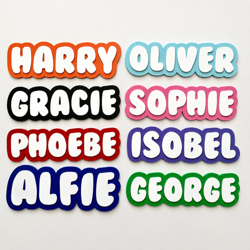 Personalised kids name - personalised, door
