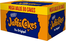 Jaffa Cakes Mega Box Value Pack 80 Count (4 Packs of 20 Cakes)