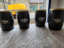 Champagne Branded Whisky Barrel, Home Bar, Garden Bar, Bar Table 