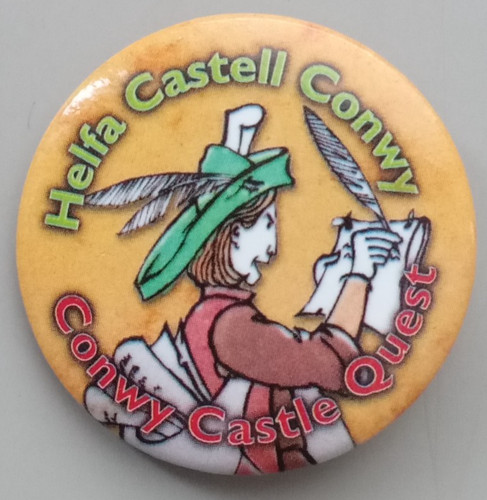 Conwy castle quest vintage tin - conwy,